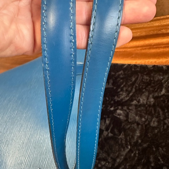 Blue Louis Vuitton Women's Satchel - Picture 9 of 15